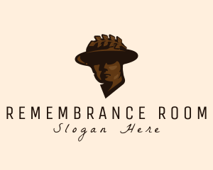 Man Hat Sculpture logo