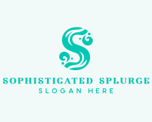 Beauty Brand Letter S logo design