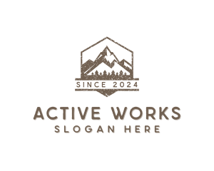 Mountain Peak Summit logo design