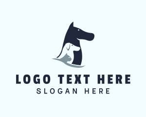 Horse Cat Dog Veterinary logo