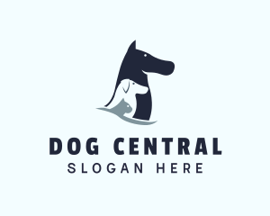 Horse Cat Dog Veterinary logo design