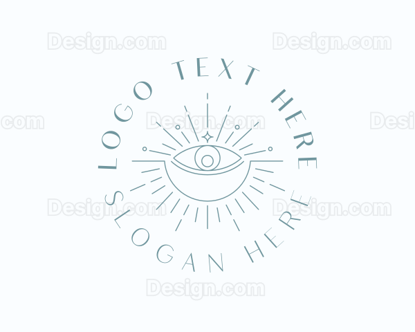 Mystical Eye Boho Logo