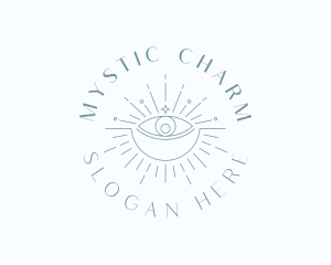 Mystical Eye Boho logo design