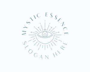 Mystical Eye Boho logo design