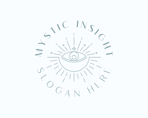 Mystical Eye Boho logo design