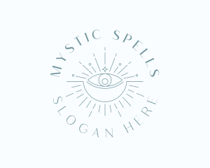 Mystical Eye Boho logo design