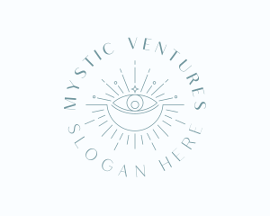 Mystical Eye Boho logo design