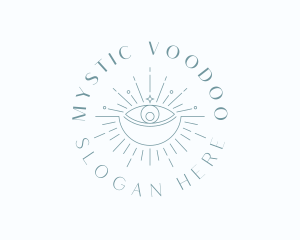 Mystical Eye Boho logo design