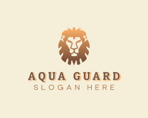 Premium Lion Firm logo design