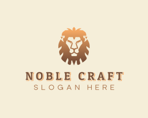 Premium Lion Firm logo design