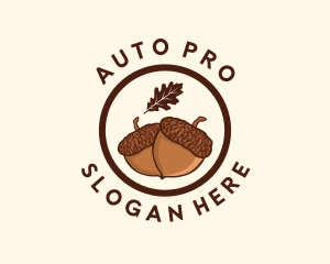 Organic Acorn Nut logo