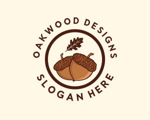 Organic Acorn Nut logo