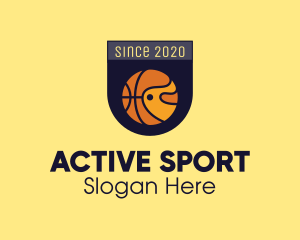 Basketball Sports Banner logo design