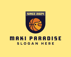 Basketball Sports Banner logo design