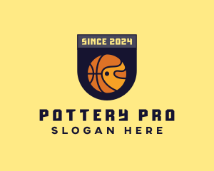 Basketball Sports Banner logo design