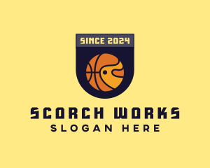 Basketball Sports Banner logo design