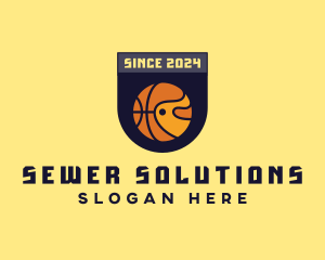 Basketball Sports Banner logo design