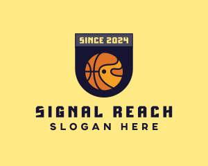 Basketball Sports Banner logo design