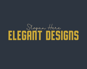 Elegant Designer Boutique logo design