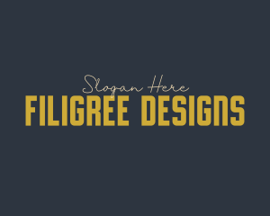 Elegant Designer Boutique logo design