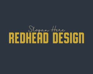 Elegant Designer Boutique logo design