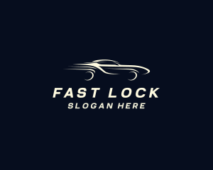 Fast Sports Car logo design