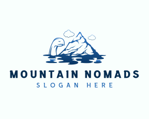 Turtle Mountain Island logo design