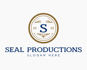 Decorative Ornament Seal logo