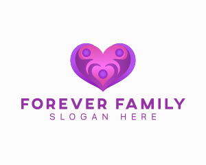 Heart Family Foundation logo design