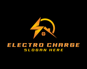  Flash Lightning Energy  logo design