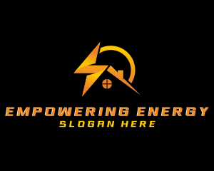  Flash Lightning Energy  logo design