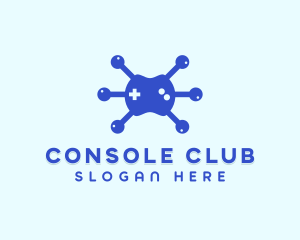 Virus Console Controller logo design