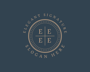 Elegant Luxury Business Boutique logo design