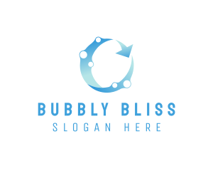 Hygienic Bubble Cycle logo design