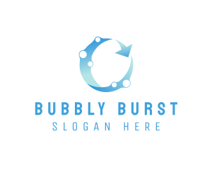 Hygienic Bubble Cycle logo design