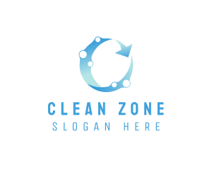 Hygienic Bubble Cycle logo design