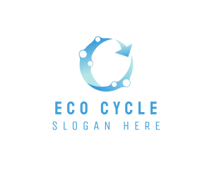 Hygienic Bubble Cycle logo design