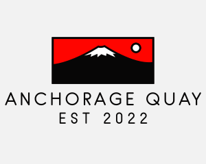 Mount Fuji Mountain logo design