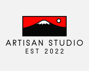 Mount Fuji Mountain logo design