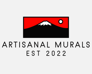 Mount Fuji Mountain logo design