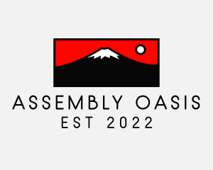 Mount Fuji Mountain logo design