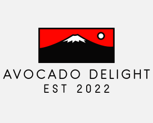 Mount Fuji Mountain logo design