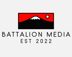 Mount Fuji Mountain logo design