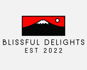 Mount Fuji Mountain logo design