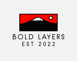 Mount Fuji Mountain logo design