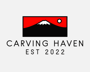 Mount Fuji Mountain logo design