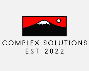 Mount Fuji Mountain logo design