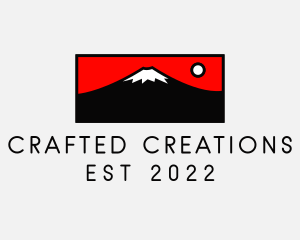 Mount Fuji Mountain logo design