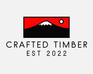 Mount Fuji Mountain logo design