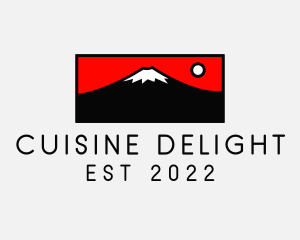 Mount Fuji Mountain logo design